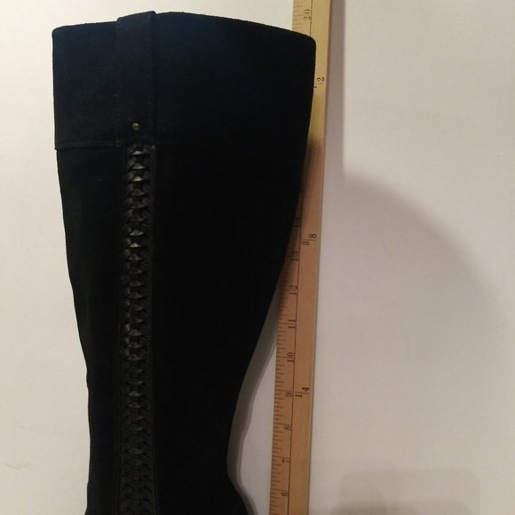 Kensie, black Suede tall Boots size 10M NWT - Picture 8 of 12